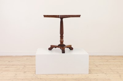 Lot 69 - A George IV mahogany occasional table