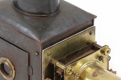 Lot 400 - A large magic lantern