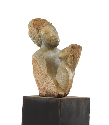 Lot 324 - A North African hardstone carving