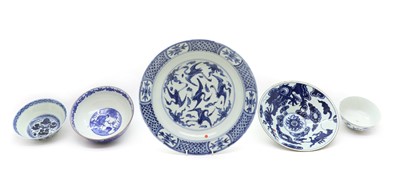 Lot 241 - A collection of Chinese blue and white porcelain