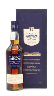 Lot 330A - Royal Lochnagar, Highland Single Scotch Malt Whisky, Selected Reserve, 43% vol., 750 ml. (1, boxed)