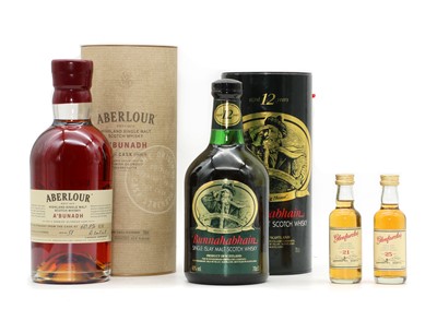 Lot 335 - A selection of Scotch Whiskies (4 various)