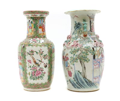 Lot 244 - A Chinese famille rose porcelain vase
