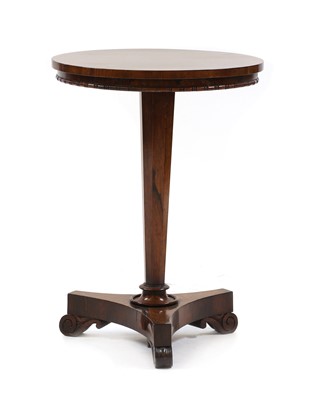 Lot 574 - An early Victorian rosewood occasional table