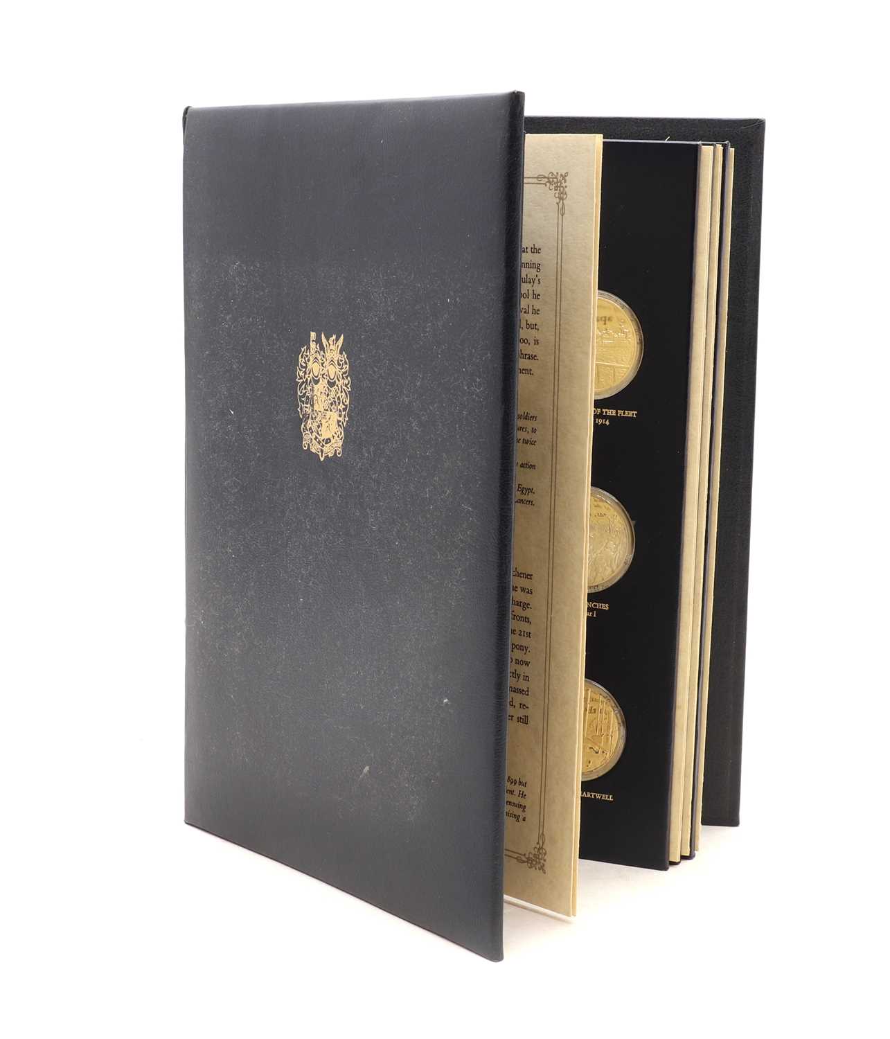 Lot 41 - A set of silver gilt Churchill Centenary medals