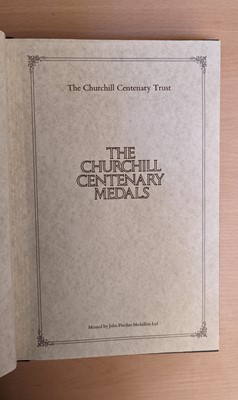 Lot 41 - A set of silver gilt Churchill Centenary medals