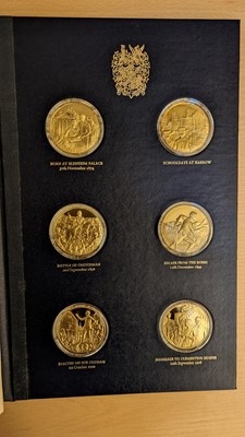 Lot 41 - A set of silver gilt Churchill Centenary medals