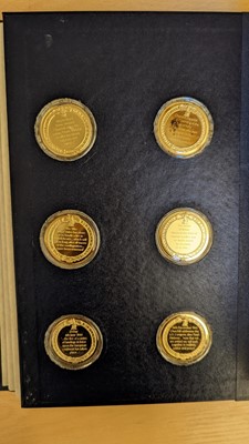 Lot 41 - A set of silver gilt Churchill Centenary medals