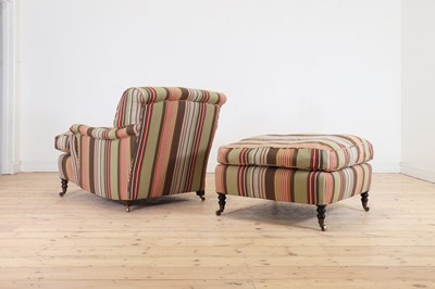 Lot 257 - An upholstered armchair attributed to George Smith
