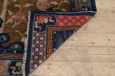 Lot 259 - A Chinese wool rug