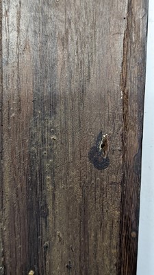 Lot 516 - A pair of carved oak Romayne panels