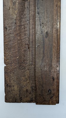 Lot 516 - A pair of carved oak Romayne panels