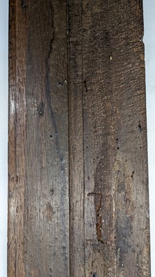 Lot 516 - A pair of carved oak Romayne panels
