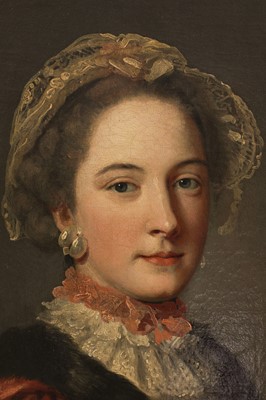 Lot 60 - Attributed to Nathaniel Hone RA (Irish, 1718-1784)