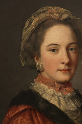 Lot 60 - Attributed to Nathaniel Hone RA (Irish, 1718-1784)