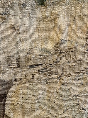 Lot 473 - A verdure tapestry fragment