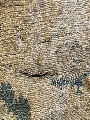 Lot 473 - A verdure tapestry fragment
