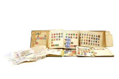Lot 342 - Two Lincoln albums and an oblong album containing a few hundred stamps