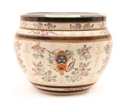 Lot 356 - A Samson of Paris porcelain jardiniere