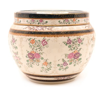Lot 356 - A Samson of Paris porcelain jardiniere