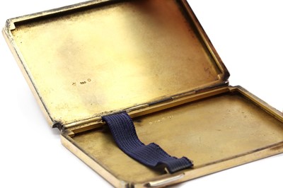 Lot 52 - An Austrian silver and enamel snuff box