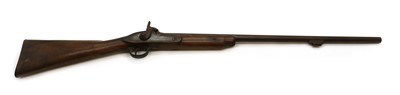 Lot 103 - A British percussion cap rifle