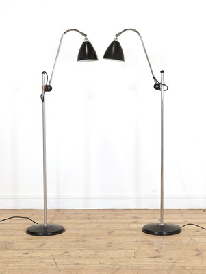 Lot 350 - A pair of 'Bestlite' floor lamps
