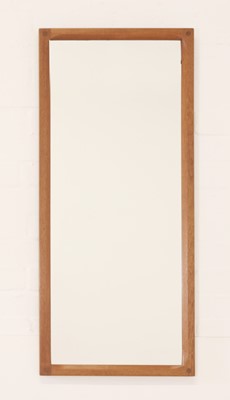 Lot 356 - A Danish teak wall mirror