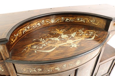 Lot 316 - An Aesthetic Movement rosewood buffet