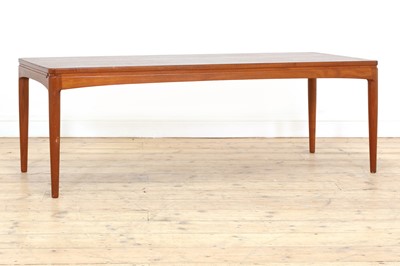 Lot 367 - A Danish teak coffee table