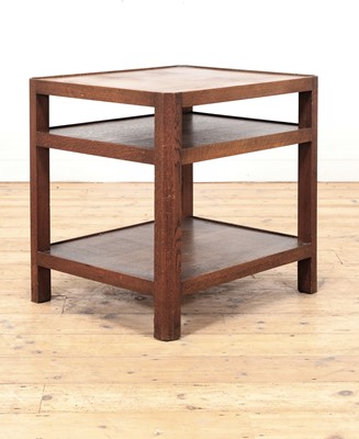Lot 130 - An octagonal oak side table