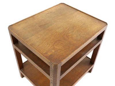 Lot 130 - An octagonal oak side table