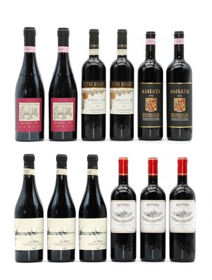 Lot 190 - A selection of mixed Italian red wines