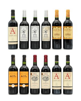 Lot 188 - A selection of mixed Bordeaux red wines