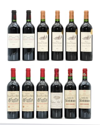 Lot 177 - A selection of Saint-Emilion red wines