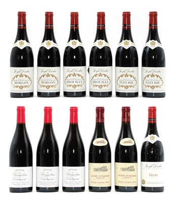 Lot 166 - A selection of Burgundy red wines