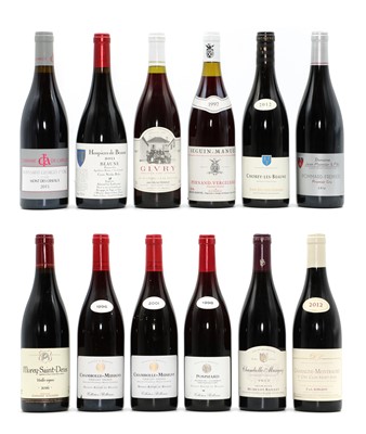 Lot 161 - A selection of Burgundy red wines