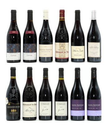 Lot 159 - A selection of mixed French red wines