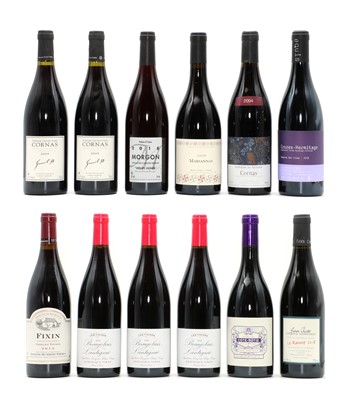 Lot 204 - A selection of French red wines