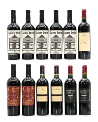 Lot 202 - A selection of New World wines