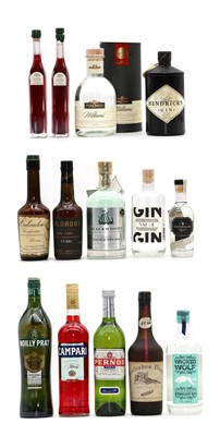 Lot 184 - A selection of spirits and liqueurs