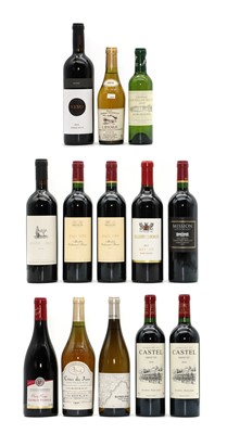 Lot 180 - Assorted red and white wines