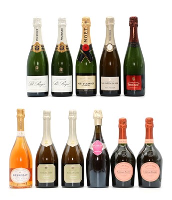 Lot 129 - A selection of champagnes