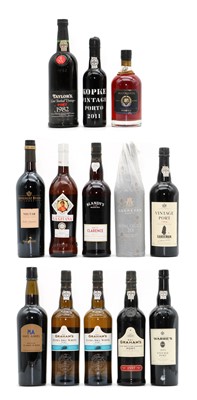 Lot 126 - A selection of ports and fortified wines