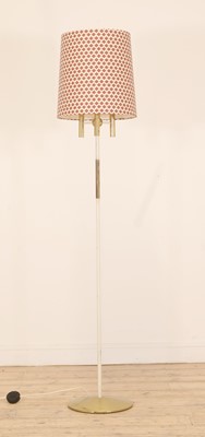 Lot 239 - An Italian brass standard lamp