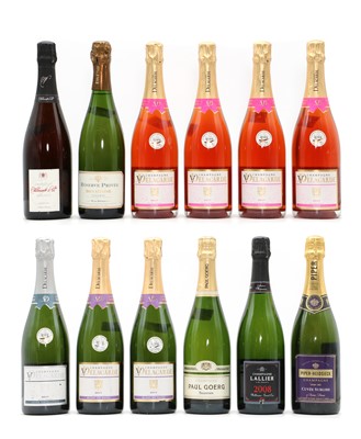 Lot 145 - A selection of champagnes and sparking wines