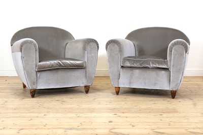 Lot 273 - A pair of Italian armchairs