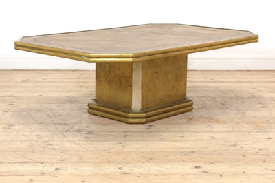 Lot 480 - A Spanish bicolour coffee table