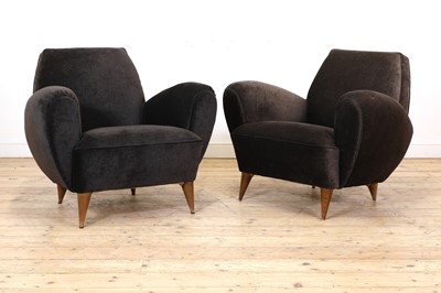 Lot 277 - A pair of French armchairs