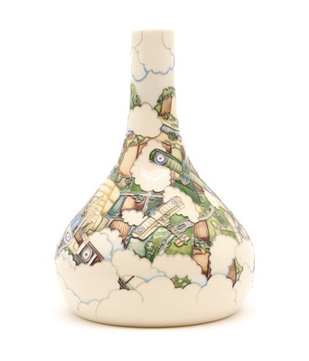 Lot 317 - A Moorcroft pottery 'Aces High' vase